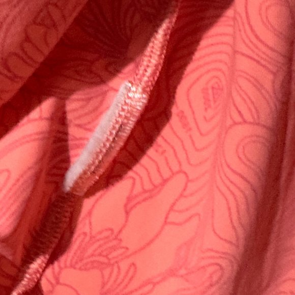 Columbia Titanium women's size XL coral floral long sleeve pullover - Picture 8 of 9